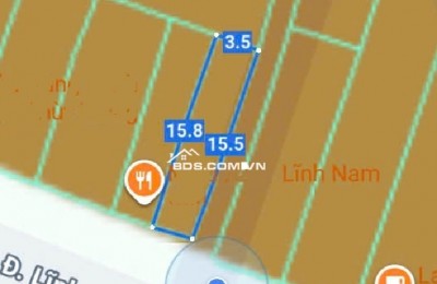 Bán nhà mặt phố Lĩnh Nam 54M,c4 ,20 tỷ+, lô góc,ko QH